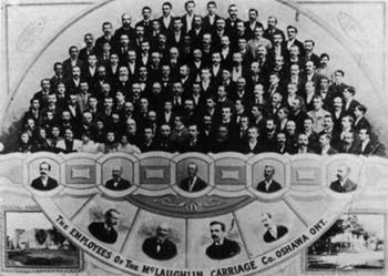 McLaughlin Carriage Co. Employees Sept. 1895